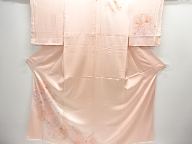 JAPANESE KIMONO / UNUSED HOMONGI / CHAYAGATSUJI 